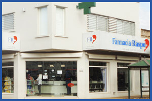 Farmacia Raspo. Sucursal Derqui